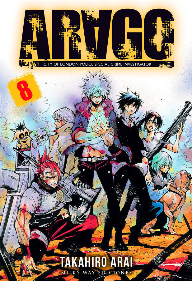 ARAGO N 08, de TAKAHIRO ARAI | portada del libro