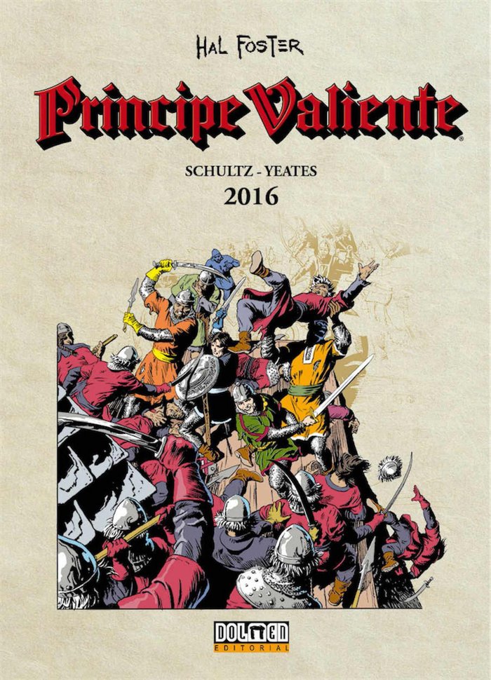 Príncipe Valiente 2016, de Yeates, Thomas | portada del libro