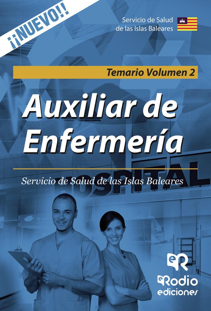 Temario. Volumen 2. Auxiliares de Enfermería del Servicio de Salud de las Islas Baleares., de Varios autores | portada del li
