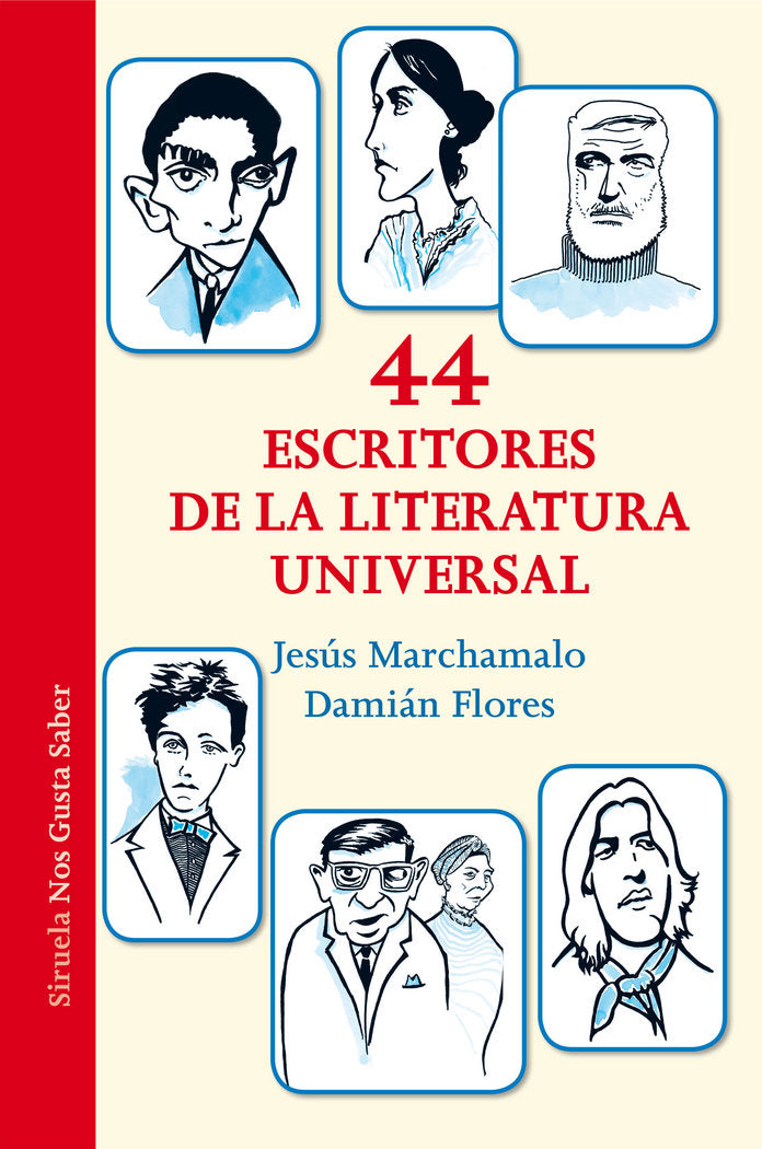 44 escritores de la literatura universal, de Marchamalo, Jesús | portada del libro