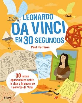 Leonardo da Vinci en 30 segundos, de Harrison | portada del libro
