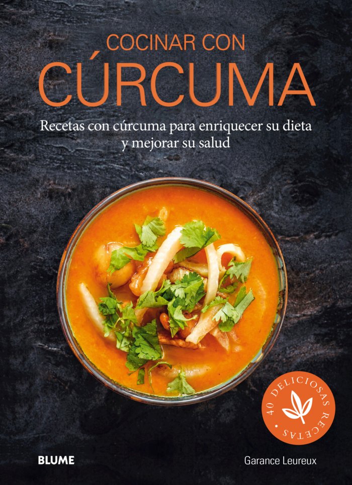Cocinar con cúrcuma, de Leureux, Garance | portada del libro