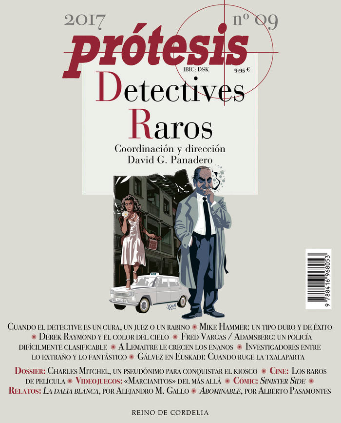 Prótesis- Publicación consagrada al crimen, de DAVID G. PANADERO | portada del libro