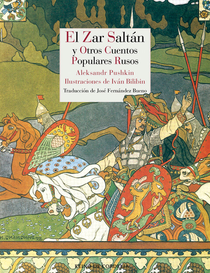 El Zar Saltán y otros cuentos populares rusos, de Pushkin, Aleksandr | portada del libro