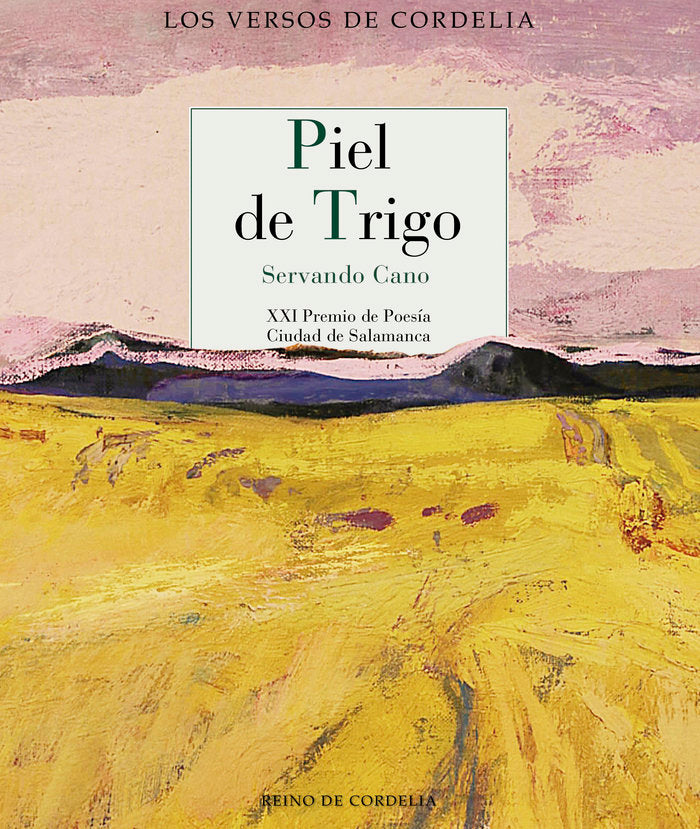 Piel de trigo, de Cano Lorenzo, Servando | portada del libro