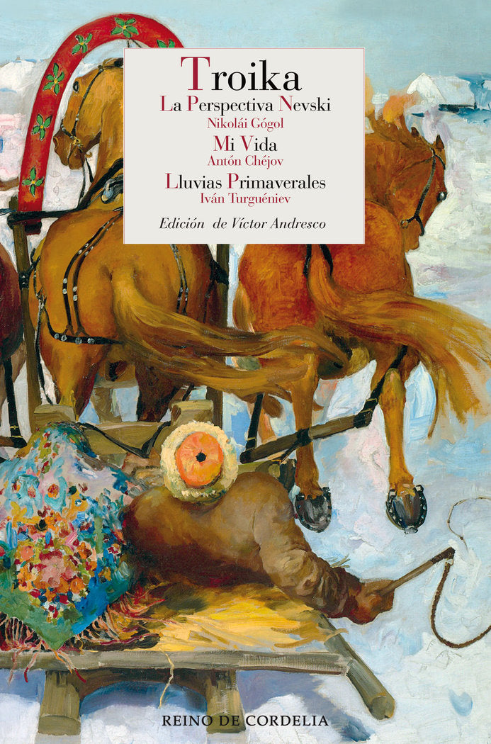 Troika, de Gógol, Nikolái | portada del libro
