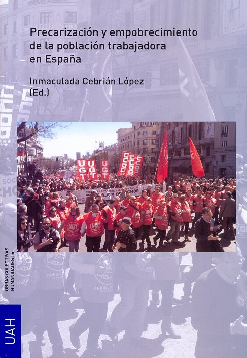 Precarización y empobrecimiento de la población trabajadora en España | portada del libro