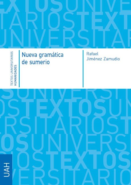 Nueva gramática de Sumerio, de Jiménez Zamudio | portada del libro