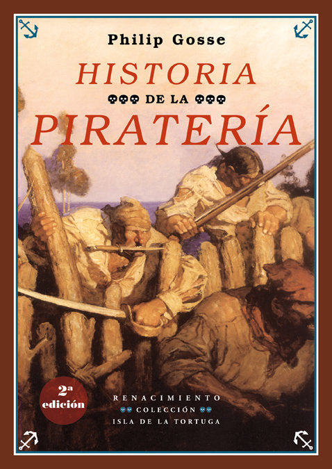 Historia de la piratería, de Gosse, Philip | portada del libro