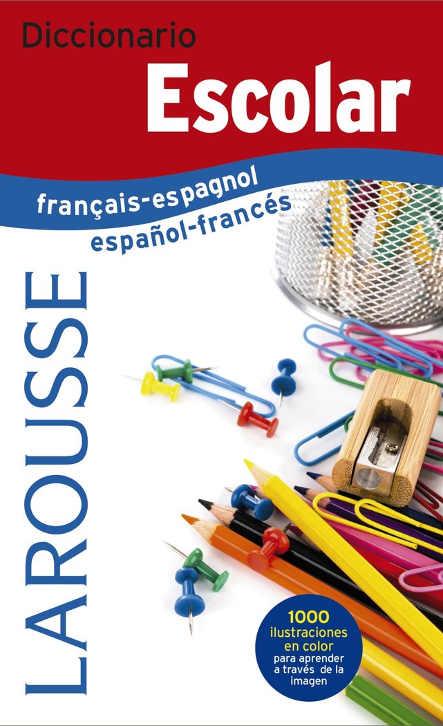 Diccionario Escolar français-espagnol / español-francés, de Larousse Editorial | portada del libro
