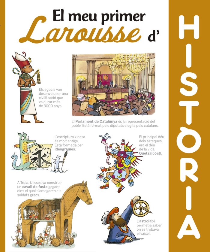 El meu primer Larousse d´Història, de Larousse Editorial | portada del libro