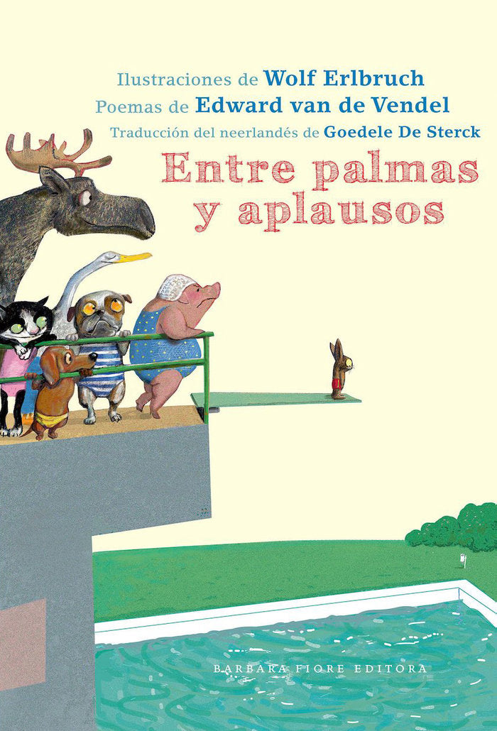 Entre palmas y aplausos, de van de Vendel, Edward van de Vendel | portada del libro