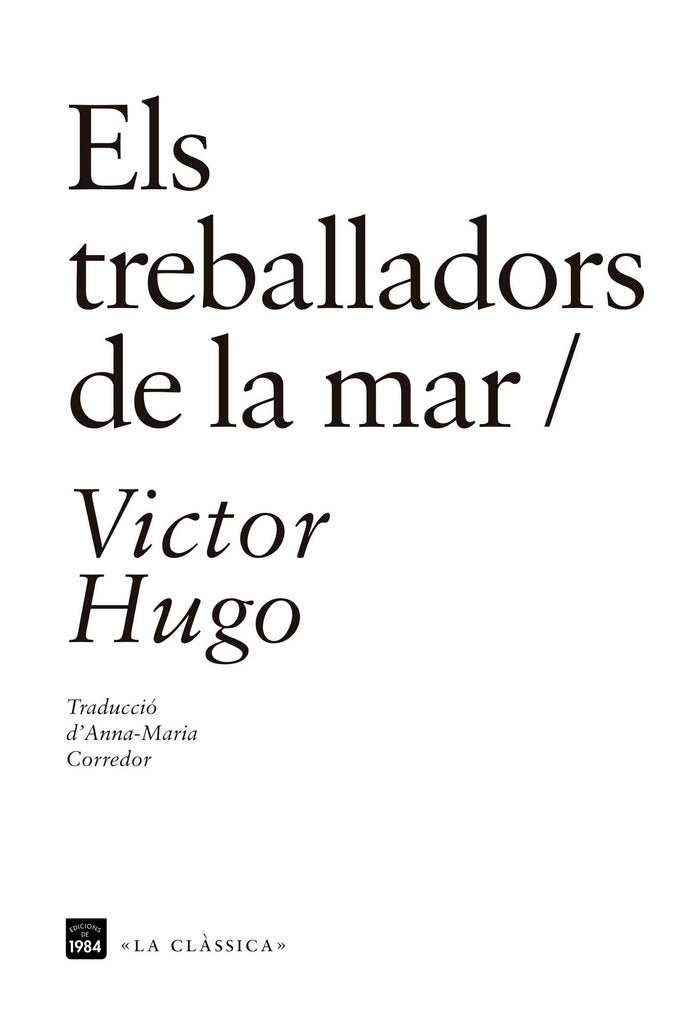 Els treballadors de la mar, de Hugo, Victor | portada del libro