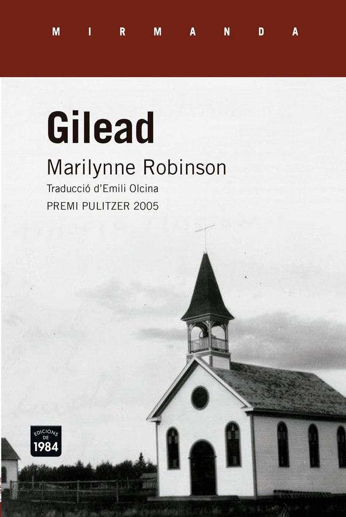 Gilead, de Robinson, Marilynne | portada del libro