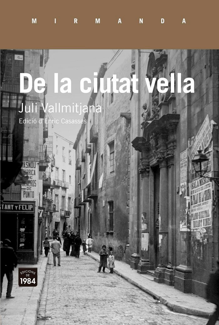 De la ciutat vella, de Vallmitjana i Colominas, Juli | portada del libro