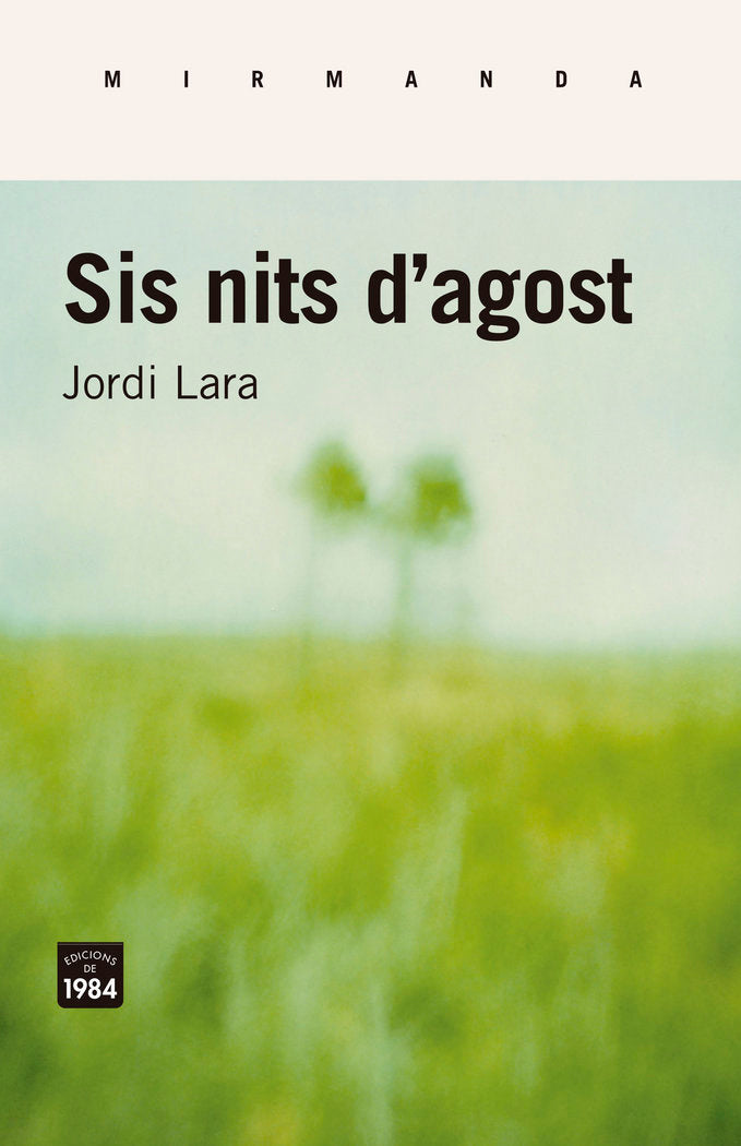 Sis nits d'agost, de Lara Suriñach, Jordi | portada del libro