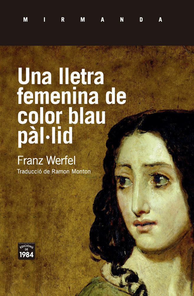 Una lletra femenina de color blau pàl·lid, de Werfel, Franz | portada del libro