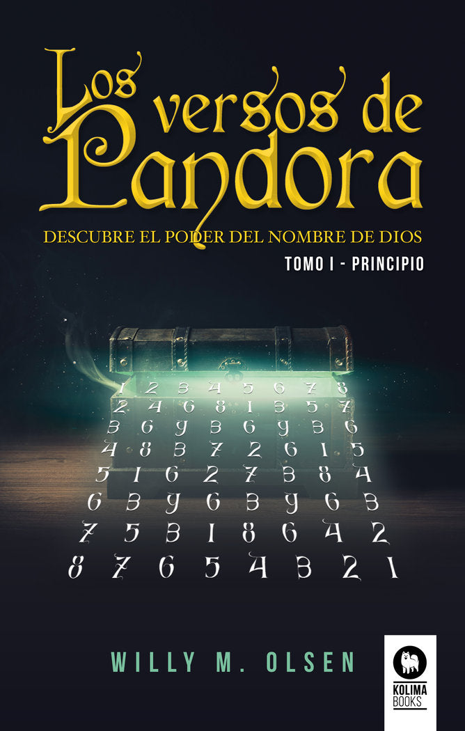 Los versos de Pandora Tomo I - Principio, de M. Olsen, Willy | portada del libro