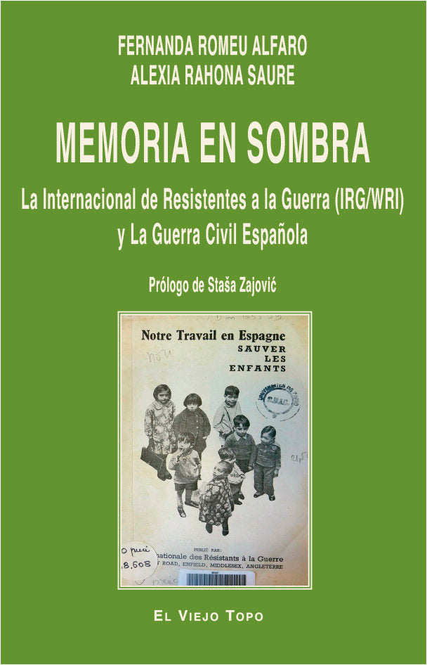 Memoria en sombra, de Romeu Alfaro, Fernanda | portada del libro