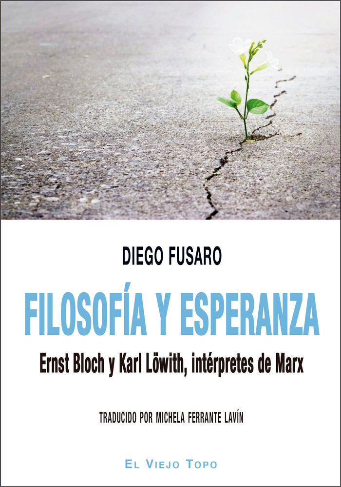 Filosofía y esperanza, de Fusaro, Diego | portada del libro