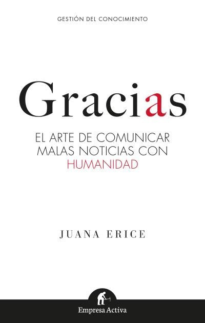 GRACIAS, de ERICE, JUANA | portada del libro
