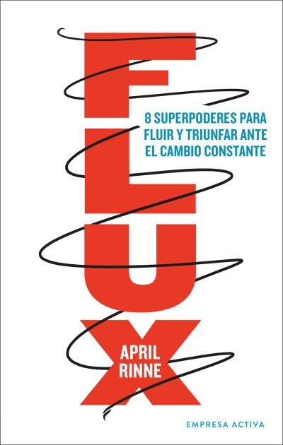 FLUX, de RINNE, APRIL | portada del libro