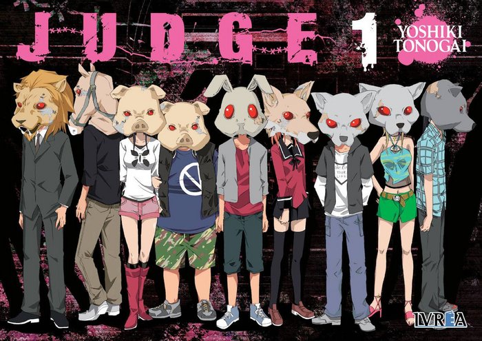 Judge 1, de Yoshiki Tonogai | portada del libro