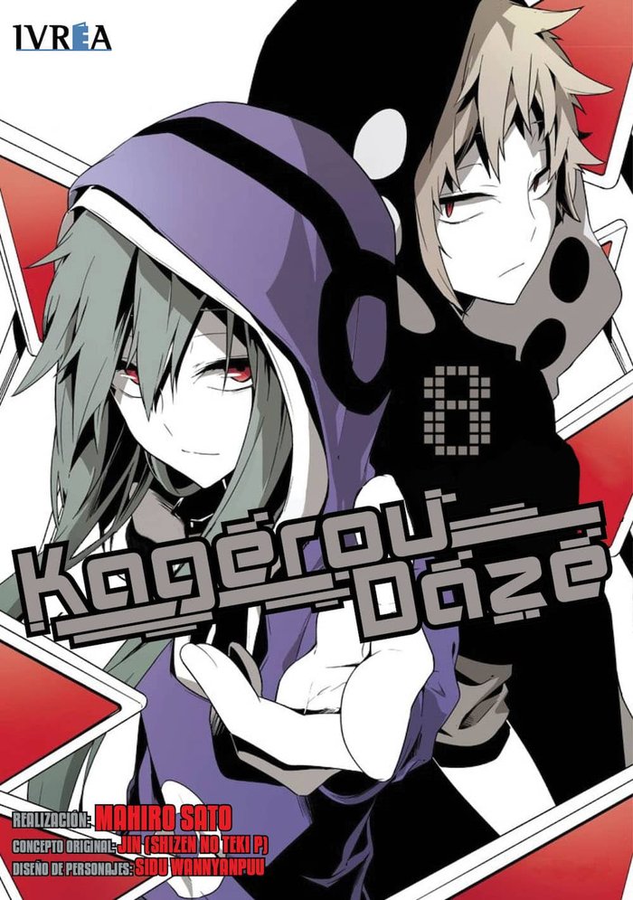 Kagerou Daze 08, de Mahiro Sato | portada del libro