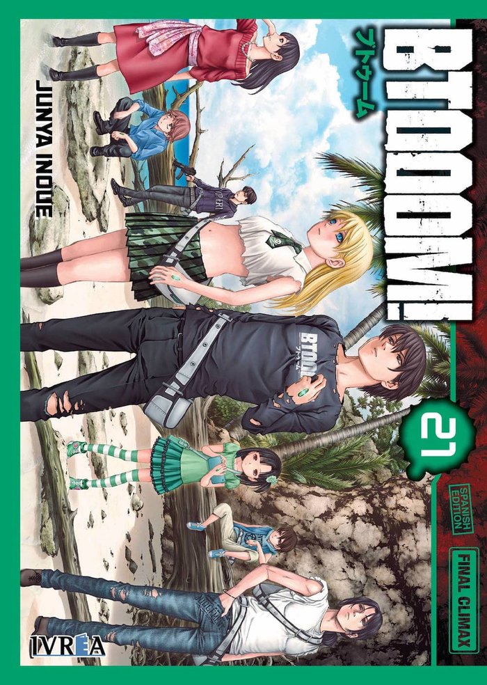 Btooom! 21, de Junya Inoue | portada del libro