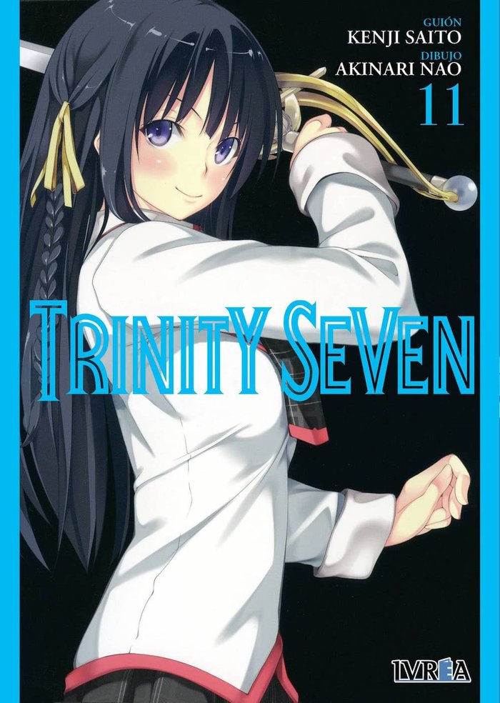 Trinity Seven 11, de Kenji Saito | portada del libro