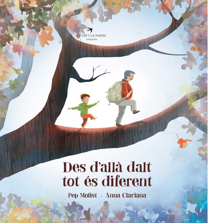 Des d'allà dalt tot és diferent, de Molist Sadurní, Pep | portada del libro