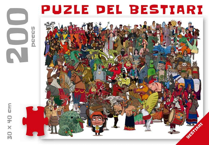 El puzle del Bestiari, de Juanolo | portada del libro