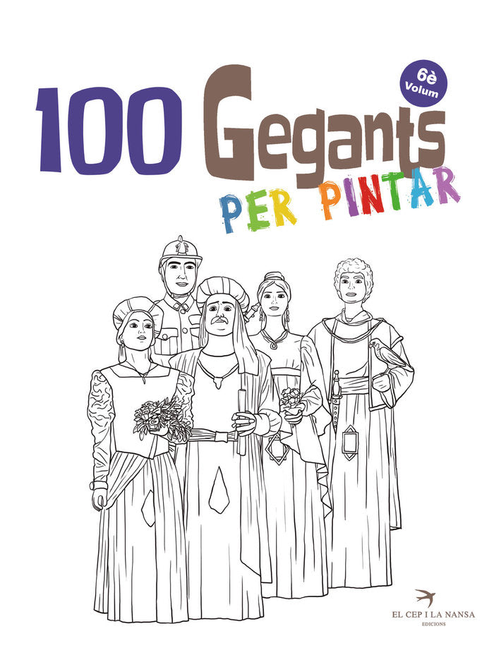 100 Gegants per pintar. Volum 6, de JuanolO | portada del libro
