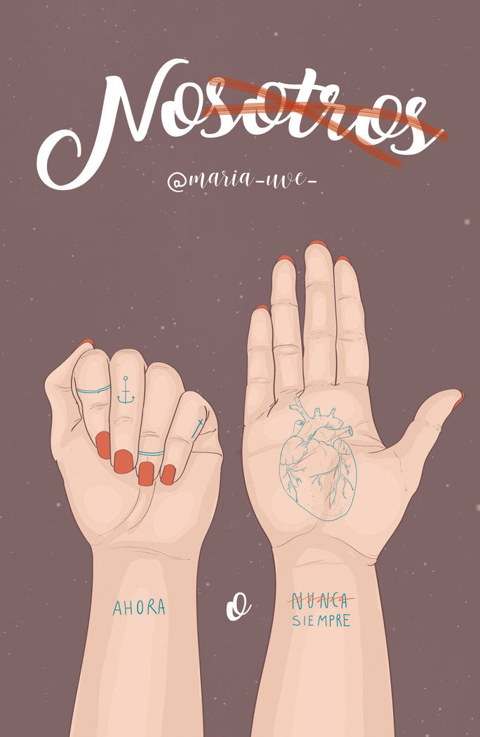 Nosotros, de @maria_uve_, | portada del libro