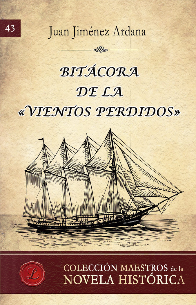 Bitácora de la Vientos Perdidos, de Jiménez Ardana | portada del libro
