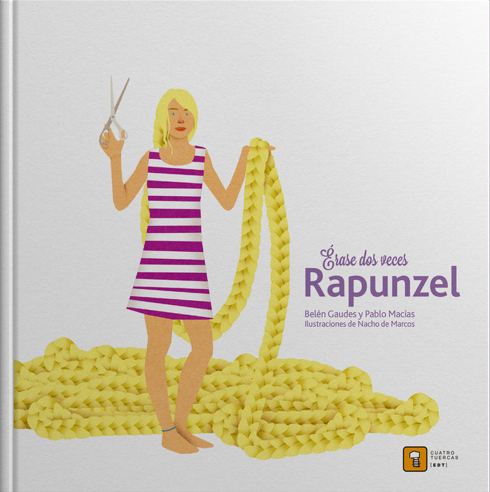 ERASE DOS VECES RAPUNZEL, de Gaudes, Belén | portada del libro