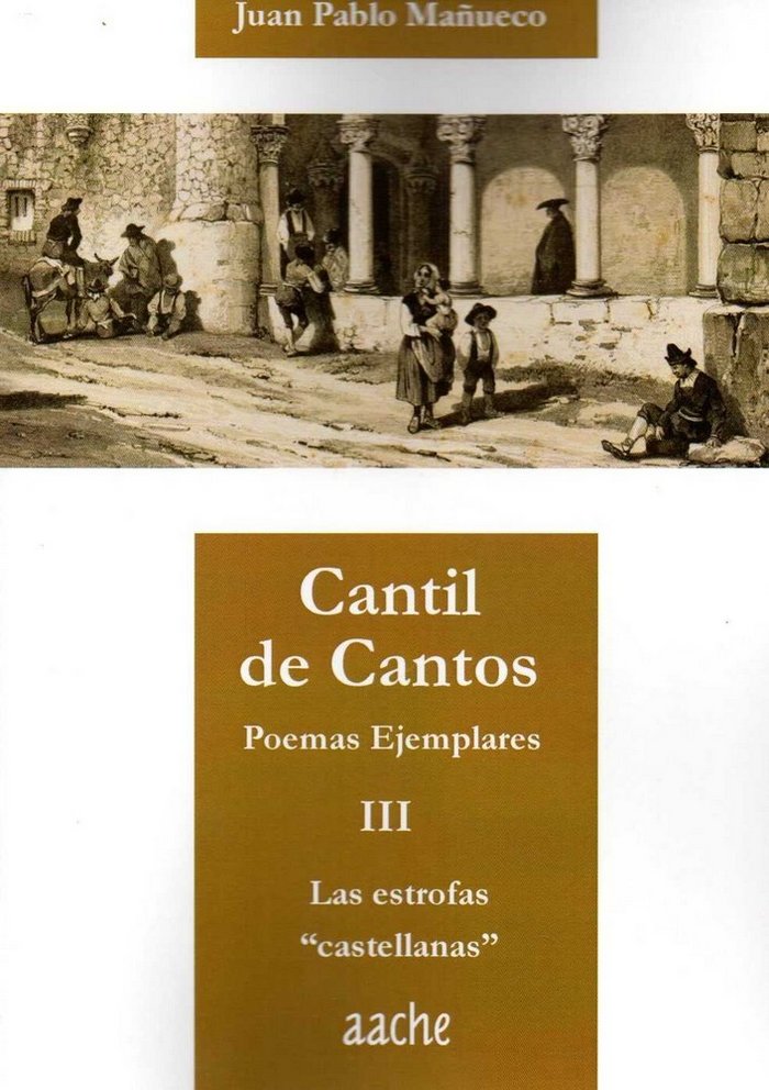 Las estrofas castellanas, de Mañueco Martínez | portada del libro