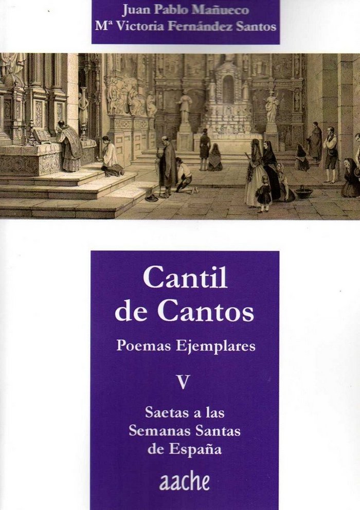 Saetas a las Semanas Santas de España, de Mañueco Martínez | portada del libro