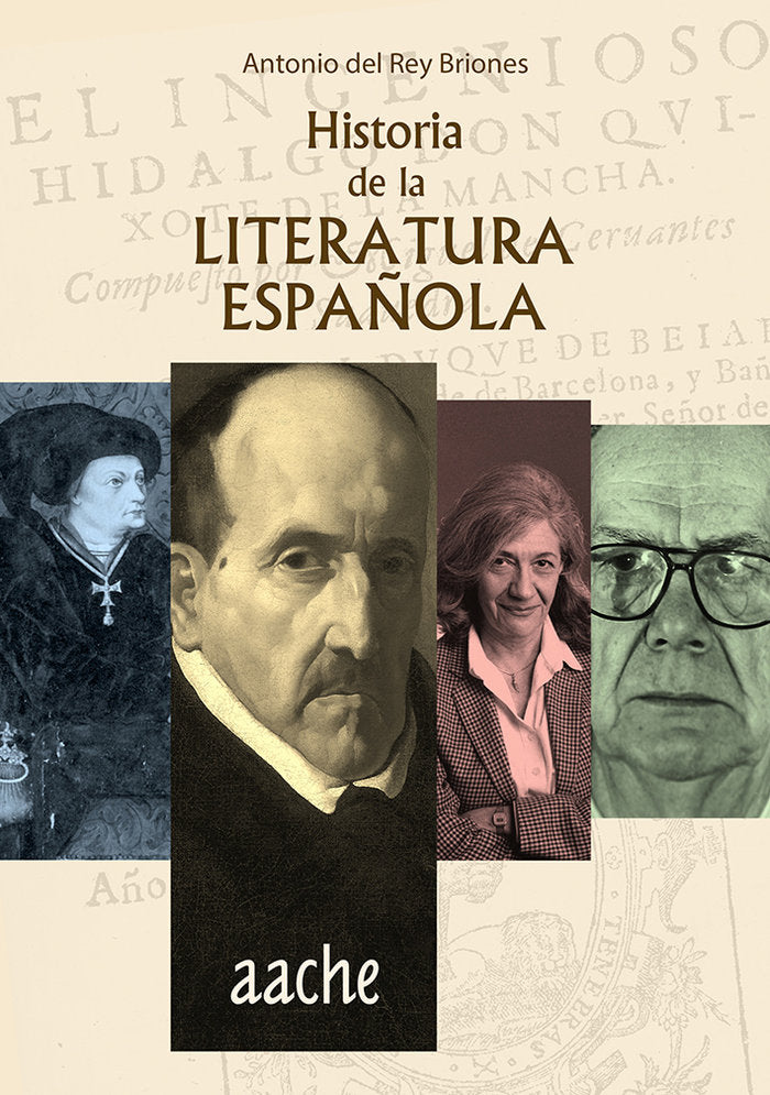 Historia de la literatura española, de del REY BRIONES | portada del libro