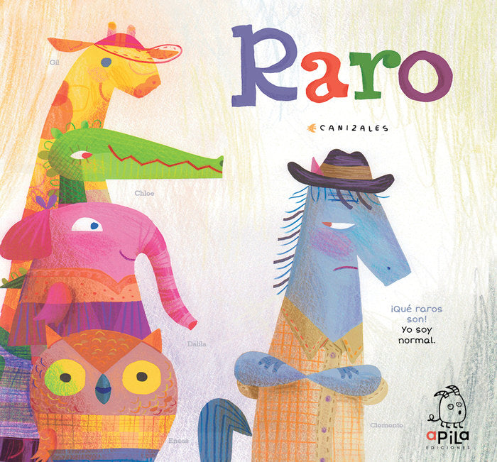 RARO, de Canizales | portada del libro