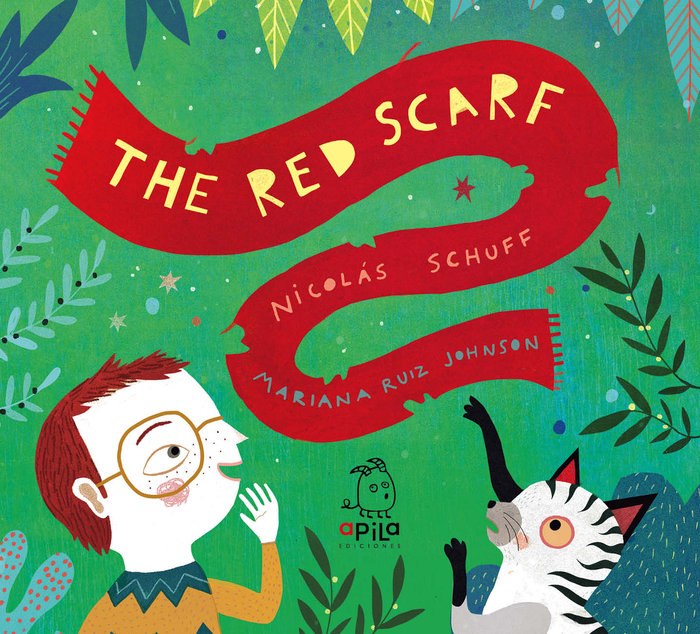The red scarf, de Schuff, Nicolás | portada del libro