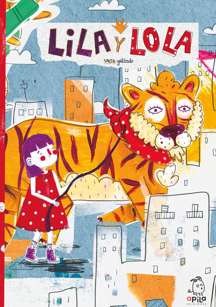 LILA Y LOLA, de GALINDO | portada del libro