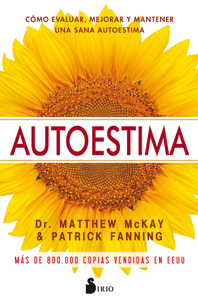 AUTOESTIMA, de McKAY, MATTHEW | portada del libro
