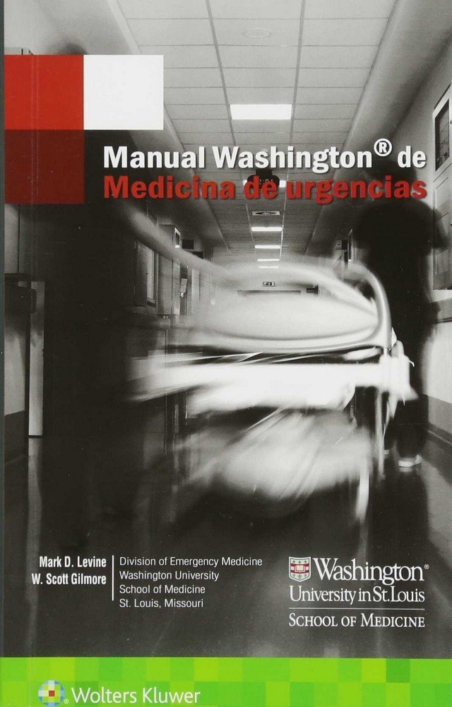 Manual Washington de medicina de urgencias, de Levine | portada del libro