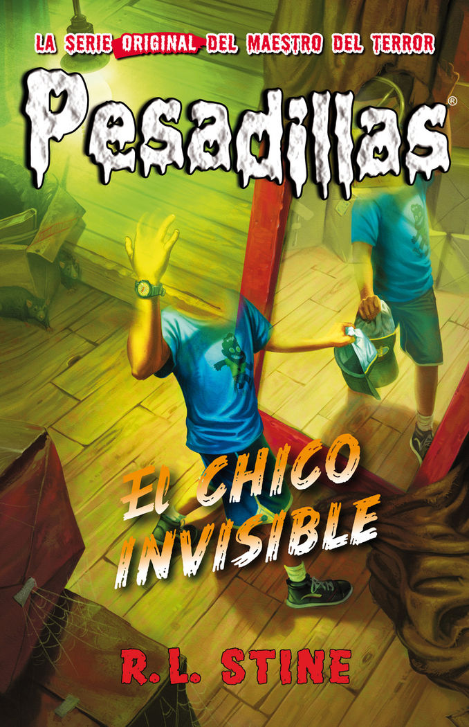 El chico invisible, de R.L. Stine | portada del libro