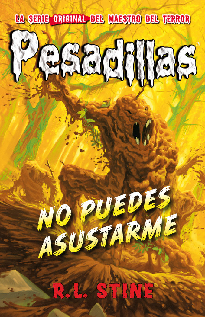 No puedes asustarme, de R.L. Stine | portada del libro