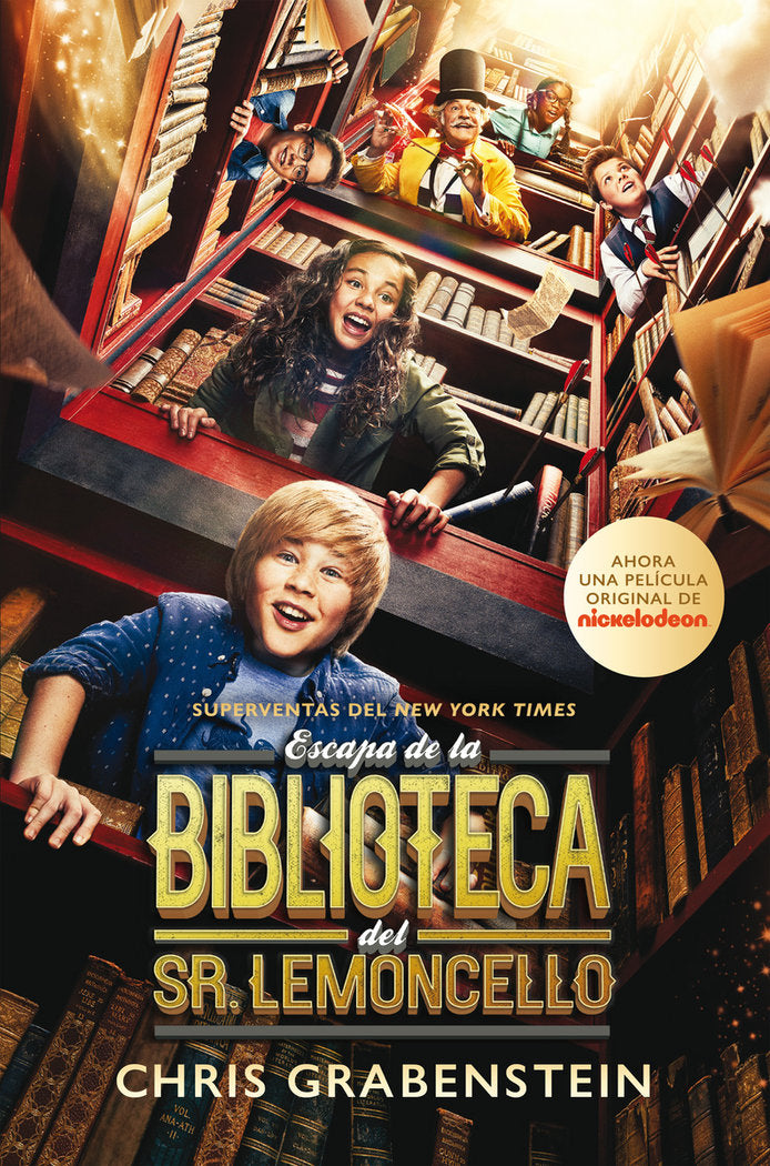 Escapa de la biblioteca del señor Lemoncello, de Grabenstein, Chris | portada del libro