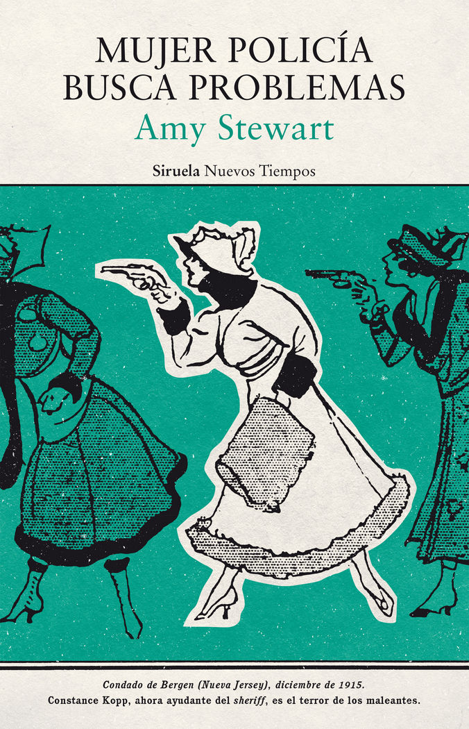 Mujer policía busca problemas, de Stewart, Amy | portada del libro