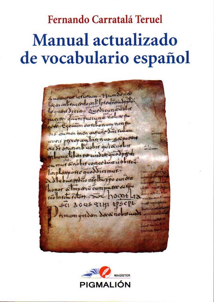 Manual actualizado de vocabulario español, de Carratalá Teruel | portada del libro