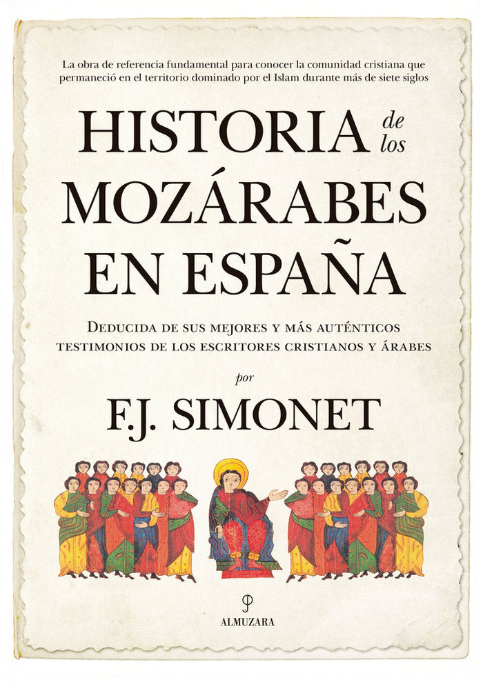 HISTORIA DE LOS MOZﾁRABES EN ESPAﾑA, de Simonet | portada del libro